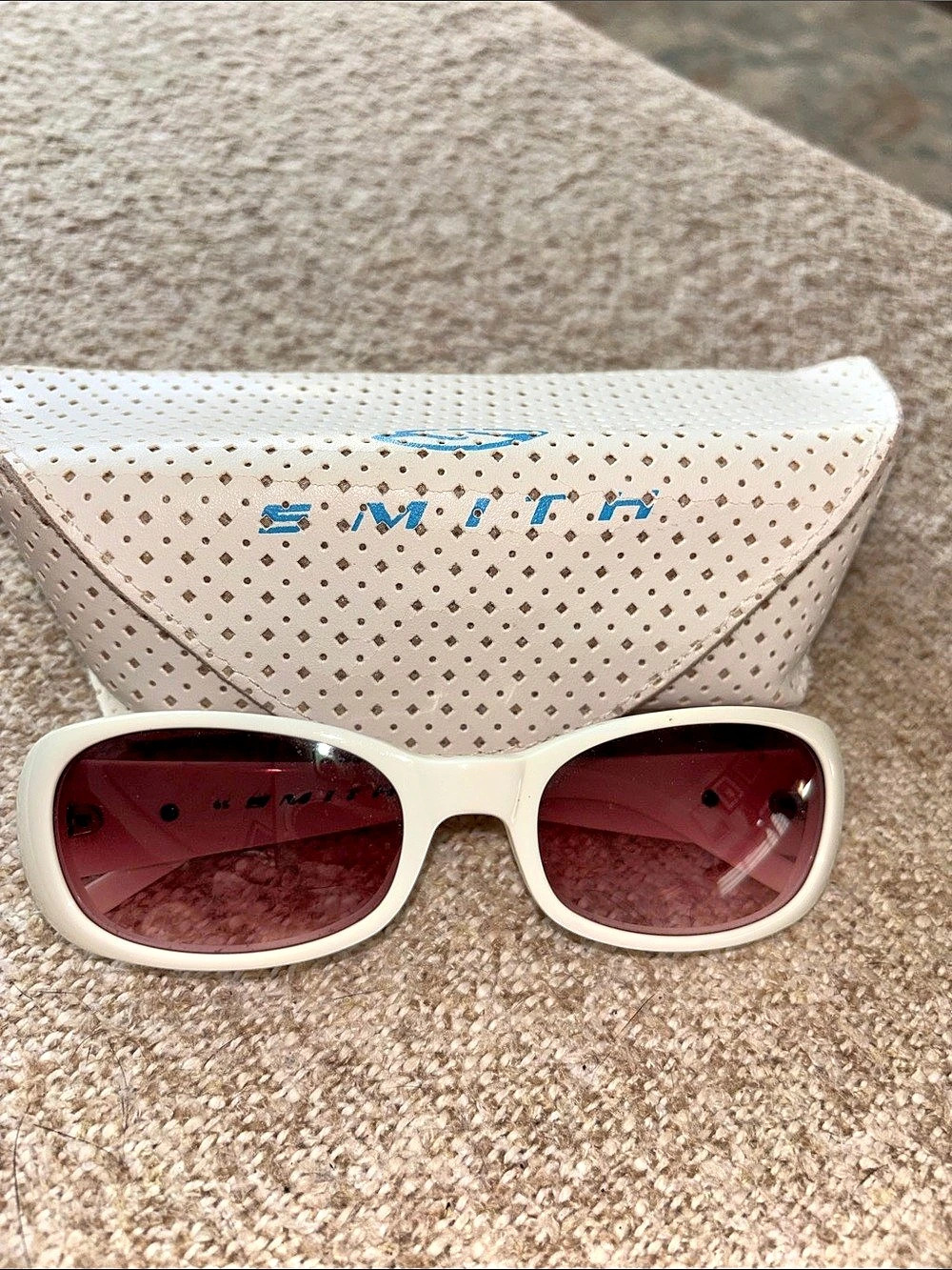 Smith Madisun White & Pink Sunglasses